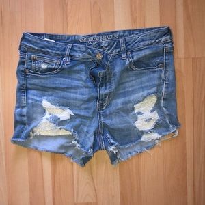 Dark blue American Eagle jeans shorts
